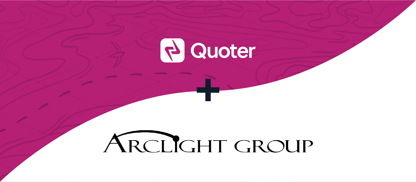 ScalePad Quoter logo with the Arclight Group logo